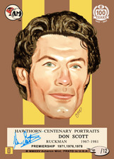 Don Scott Hawthorn Hawks VFL AFL Footy Acheron Mint SP cartão de impressão curta /12, usado comprar usado  Enviando para Brazil