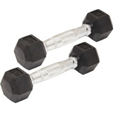 1kg rubber dumbbell for sale  UK