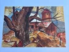 Farm painting vintage for sale  San Diego