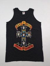 Guns N' Roses Nightrain Czarny Graficzny Bawełniany T-shirt t-shirt Rękawy Męski M na sprzedaż  PL