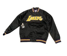 Jaqueta leve Mitchell & Ness preta NBA Lakers vários tamanhos disponíveis comprar usado  Enviando para Brazil