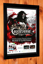 Castlevania Lords of Shadow PS3 Xbox 360 Promo raro mini pôster/página de anúncio emoldurada, usado comprar usado  Enviando para Brazil
