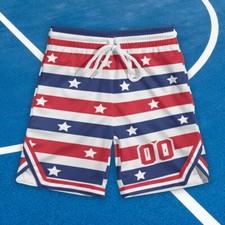 Shorts de beisebol personalizados bandeira americana shorts patrióticos gotejamento masculino infantil feminino comprar usado  Enviando para Brazil