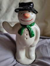 Collectable china snowman for sale  LYDNEY