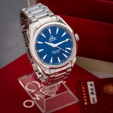 omega Seamaster Aqua terra  23110422103003  blue dial watch aquaterra 150m comprar usado  Enviando para Brazil