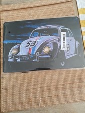 Blechschild käfer herbie gebraucht kaufen  Weilrod