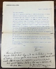 1940 lettera firmata usato  Mogliano Veneto
