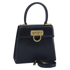 Usado, Salvatore Ferragamo Gancini Convertible Top Mango Bolsa Cuero Azul Marino comprar usado Usado, Salvatore Ferragamo Gancini Convertible Top Mango Bolsa Cuero Azul Marino comprar usado  Enviando para Brazil