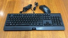 Conjunto de Mouse Essencial Razer Cynosa Chroma Teclado e DeathAdder -Testado Funciona Perfeito comprar usado Conjunto de Mouse Essencial Razer Cynosa Chroma Teclado e DeathAdder -Testado Funciona Perfeito comprar usado  Enviando para Brazil