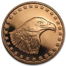 Copper round eagle for sale  Shipping to Ireland