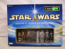 Conjunto de xadrez Parker Bros. Star Wars Episode II Attack of the Clones comprar usado  Enviando para Brazil