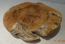 Wurzelholz schale 28cm gebraucht kaufen  Lübtheen