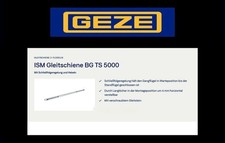 Geze ism gleitschiene gebraucht kaufen  Regensburg
