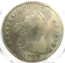 1799 draped bust for sale  San Diego