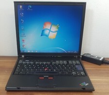 IBM ThinkPad T43 Intel Pentium 2,0GHz 2GB 60GB Win 7 Ultim ATi Radeon X300 Retro comprar usado  Enviando para Brazil