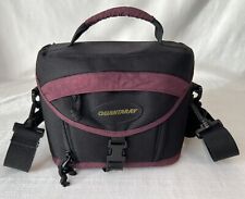 Bolsa de transporte Quantaray acolchoada para câmera/lente ombro ou cintura preta roxa comprar usado  Enviando para Brazil