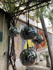 Suspension globe métal d'occasion  Carcassonne
