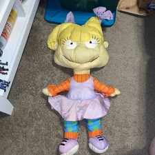 Pelúcia de náilon 21" vintage 1998 Nickelodeon Rugrats Angelica Play-By-Play comprar usado  Enviando para Brazil