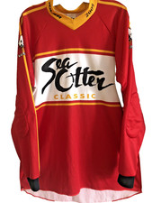 Usado, 2009 Sea Otter Classic Acolchoado Dirt Bike Jersey XL Vermelho Manga Longa Voler Novo comprar usado  Enviando para Brazil