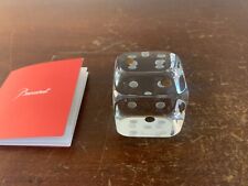 Usado, Fermacarte Cubo IN Cristallo Di Baccarat comprar usado  Enviando para Brazil