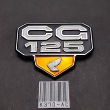 Emblema de capa lateral Honda CG CG125 CG-125 laranja esquerdo genuíno NOS #1 comprar usado  Enviando para Brazil
