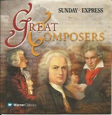 GREAT COMPOSERS - SUNDAY EXPRESS PROMO MUSIC CD comprar usado  Enviando para Brazil