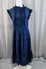 Vestido Sea New York EUA s.8 / Aus s.14 Viola Midi Azul  comprar usado  Enviando para Brazil