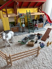 Schleich pferde stall gebraucht kaufen  Weißbach
