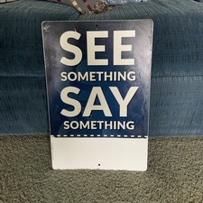 Aluminum sign see for sale  Jonestown