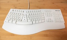 Teclado Natural Microsoft Ergonómico PS/2 De Colección con Disquete y Papeleo segunda mano  Embacar hacia Mexico