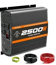 Usado, Inversor solar 2500 watts para veículos automotivos DC para AC 12V a 120v 2500W comprar usado  Enviando para Brazil