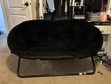 Black oversized saucer for sale  South Jordan