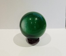 Glass crystal green for sale  SAFFRON WALDEN