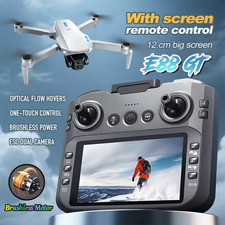 Usado, Drone profissional 8K FPV WIFI prevenção de obstáculos câmera dupla comprar usado  Enviando para Brazil