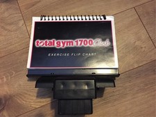 Flip chart Total Gym 1700 com suporte de inserção de torre, usado comprar usado Flip chart Total Gym 1700 com suporte de inserção de torre, usado comprar usado  Enviando para Brazil