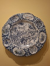 Piatto ceramica albisola usato Piatto ceramica albisola usato  Vobbia