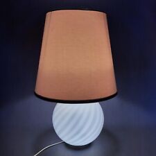 Lampada tavolo vetro usato  Inverigo