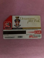 Carta telefonica dedicata usato  Cagliari