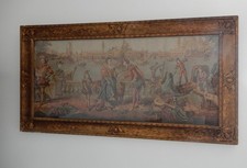 Antique framed gobelin d'occasion  Expédié en Belgium
