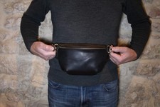 Sac banane cuir d'occasion Sac banane cuir d'occasion  Gaillac