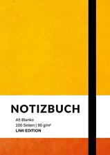 Notizbuch blanko 100 gebraucht kaufen  Einbeck