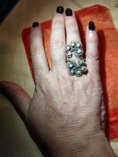 Anello vintage argento usato  Sanremo