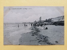 Cpa châtelaillon plage d'occasion  Saint-Père-en-Retz
