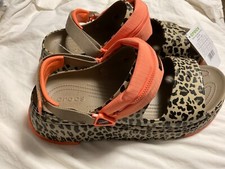 👍Tamanco de sandália original CROCS HIKER XSCAPE ANIMAL EUA 13/UE48-49 LATA H13 comprar usado  Enviando para Brazil