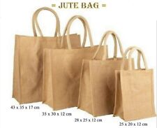 Natural burlap jute for sale  BOLTON