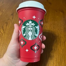 Copo Starbucks inverno 2023 copo vermelho dia com tampa Natal comprar usado  Enviando para Brazil