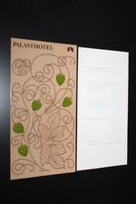Speisekarte menü interhotel gebraucht kaufen  Deutschland