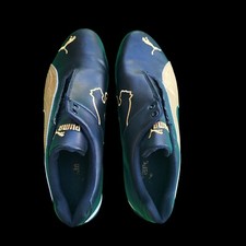 Tênis de corrida Puma Future Cat masculino 11 couro azul slip-on cano baixo comprar usado  Enviando para Brazil
