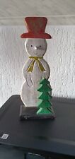 Schneemann holz ca gebraucht kaufen  Döbeln