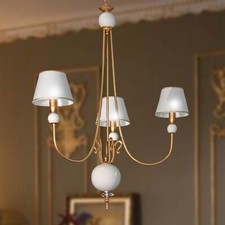 Lampadario ferro ceramica usato  Giarre